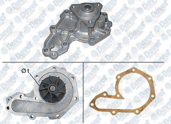 VALEO 506019 Devirdaim Renault R9 R19 Kangoo 1.9d Clio Megane Laguna 1.8 2.0